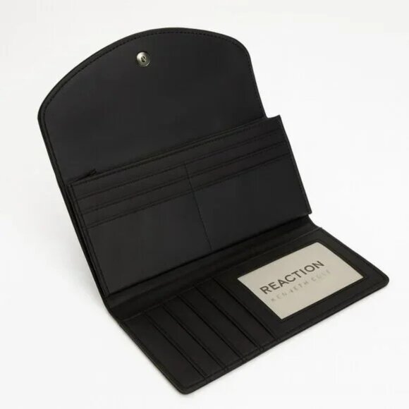 NWT Kenneth Cole La Jolla Clutch Black - Picture 3 of 5